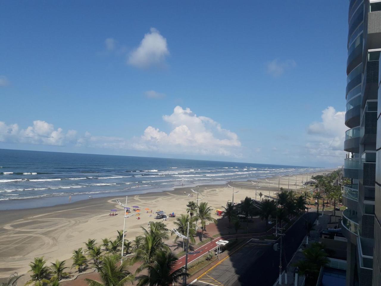 Hôtel Apartamento De Frente O Mar Praia Grande à Solemar Extérieur photo